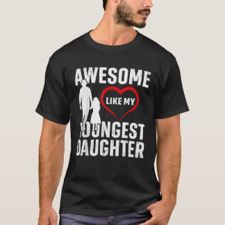 私素晴らしの末娘のヴィンテージおもしろいFa Tシャツ