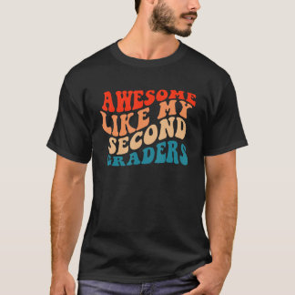 私素晴らしの2年生が可愛い教え授業のように Tシャツ