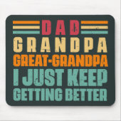 私素晴らしはよ保り良くなおもしろいる マウスパッド (正面)