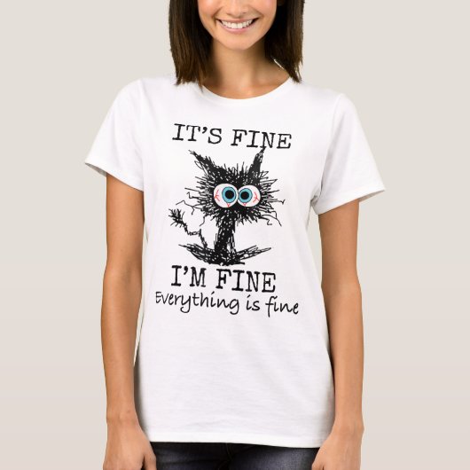 私素晴らしは全て素晴らし猫のおもしろいパパ Tシャツ (正面)