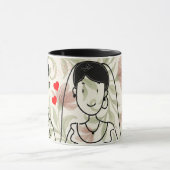 私結婚の記憶 マグカップ (中央)