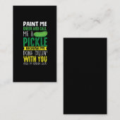 私絵を描のグリーンをピクルスと呼ぶ 名刺 (正面/裏面)