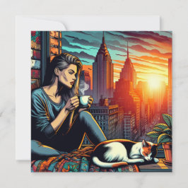 私考えの友人 | 女性読の カード