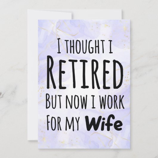 私考えは今退職したは仕事をしている シーズンカード (正面)