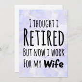 私考えは今退職したは仕事をしている シーズンカード (正面/裏面)