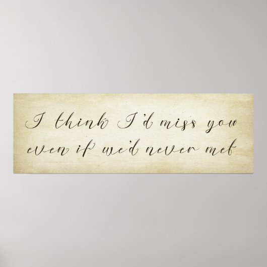 私考えは会わせもしなかった ポスター (正面)