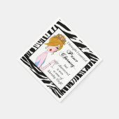 「私考えは結婚した君主魅力的だが…」 スタンダードカクテルナプキン (角)