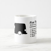 私考えはVan Combo B Coffee Mugが大好き コーヒーマグカップ (中央)