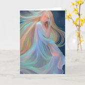 私考えるの友人 カード (黄色い花)