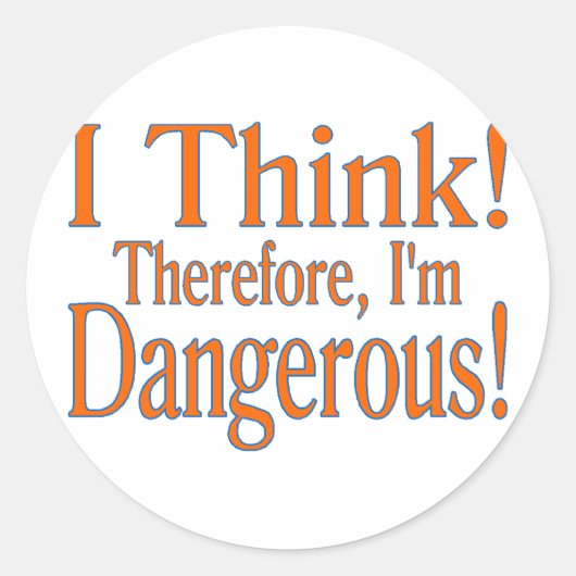 私考え! ラウンドシール (正面)