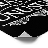 私自身が奇妙で珍しいおもしろいハロウィーン ポスター (角)