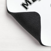 私自身と私のタイポグラフィ マウスパッド (コーナー)