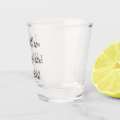 私自身も変で珍しい ショットグラス (右)