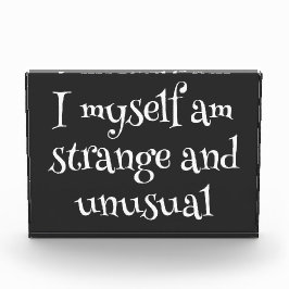 私自身も変で珍しい フォトブロック