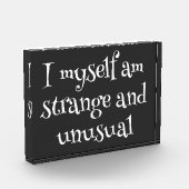 私自身も変で珍しい フォトブロック (左)