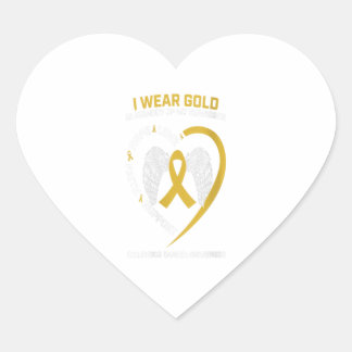 私衣服金ゴールド孫の子供時代のギフトの記憶 ハートシール