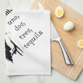 私話スペインの キッチンタオル (四つ折り)