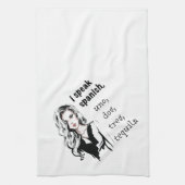 私話スペインの キッチンタオル (縦)