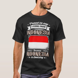 私誇りを持ったはインドネ来シアから Tシャツ