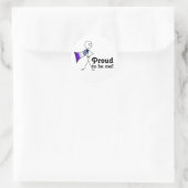 私誇りを持ったブッチレズビアンプライドのヒーローにすごいなる ラウンドシール (バッグ)