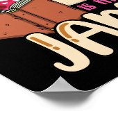 私読は本の贈り物をおもしろい愛し読ているジャム ポスター (角)