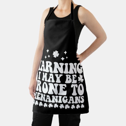 私警告はシーナニガンスの聖パトリックの傾向があるかもしれない エプロン (インサイチュ)
