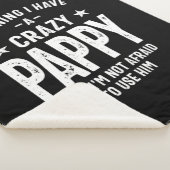 私警告はパピーを持って熱狂するいる |父の贈り物 シェルパブランケット (3/4)