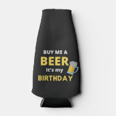 私買はビールその誕生日、ビールを飲む ボトルクーラー (正面)