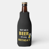 私買はビールその誕生日、ビールを飲む ボトルクーラー (ボトル正面)