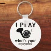 私遊はフランスのの キーホルダー (正面)