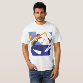 私運はサックス Tシャツ (正面フル)