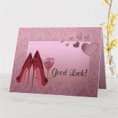 私達からの幸運すべての挨拶状 カード (黄色い花)