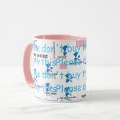 私達がしくじった北の海岸のアシカのBevera Oh神 マグカップ (正面左)