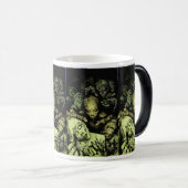 私達がしたいと思うすべてはあなたの頭脳を食べることです モーフィングマグカップ (正面右)