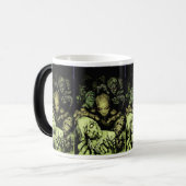 私達がしたいと思うすべてはあなたの頭脳を食べることです モーフィングマグカップ (正面左)