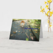 私達がペット悔やみや弔慰カードに再度会うまで カード (黄色い花)