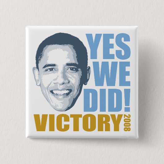 私達がボタンをかけたYes 缶バッジ (正面)