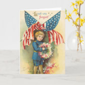 私達がメモリアルデーを忘れる カード (黄色い花)