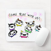 "私達が付いている来られた演劇" マウスパッド (マウス)