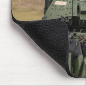 私達が付いている軍タンク旗のmousepad マウスパッド (コーナー)