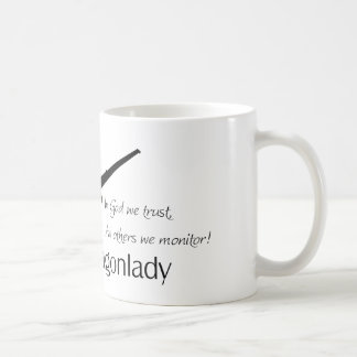 私達が信頼する神のU-2、私達が監視する他! コーヒーマグカップ
