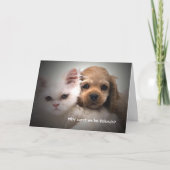 私達が友人の挨拶状なぜではいけないか カード (正面)