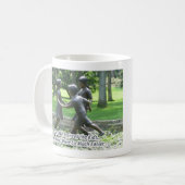 私達が子供を…青銅色にしたら コーヒーマグカップ (正面左)