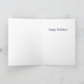 私達が持って来る私達の最も素晴らしいギフト シーズンカード (内部)