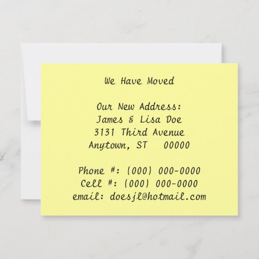 私達が月光のサグアロのサボテンを動かしたことを発表して下さい 案内状 (裏面)