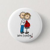 私達が期待している棒の姿 缶バッジ (正面)