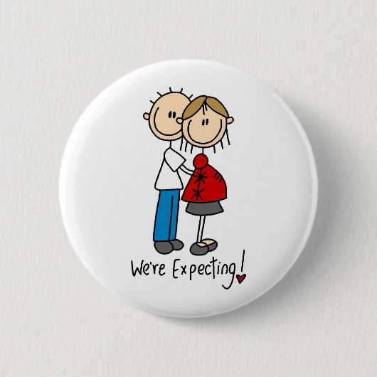 私達が期待している棒の姿 缶バッジ (正面)