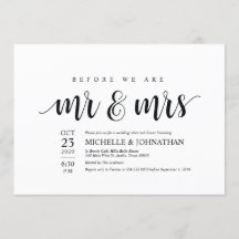 私達が氏およびDinner Invitation夫人カードである前に