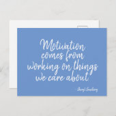 私達が気になる何について刺激の引用文の情熱 ポストカード (正面/裏面)