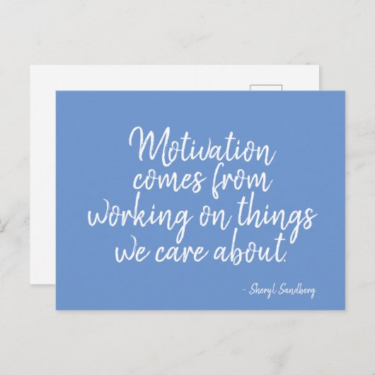 私達が気になる何について刺激の引用文の情熱 ポストカード (正面/裏面)